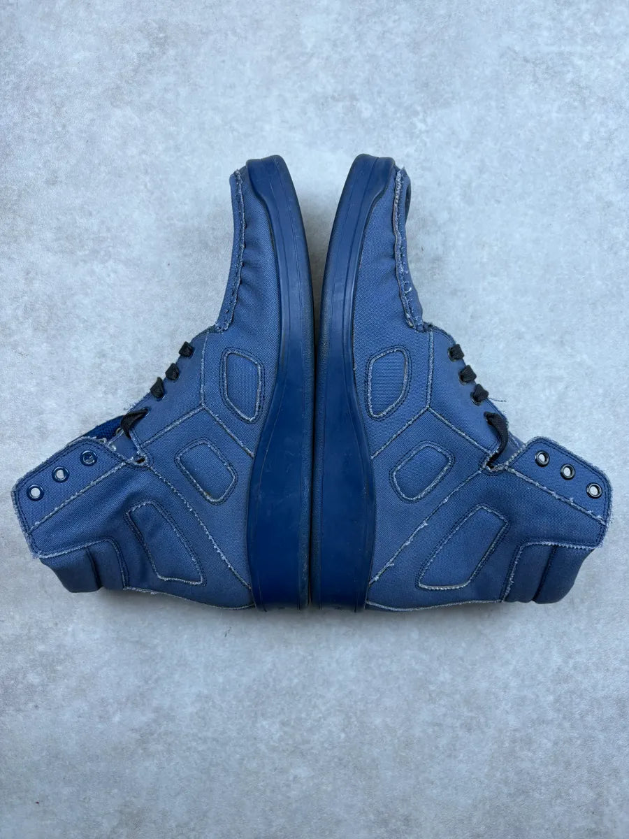 Yves Saint Laurent Blue High Top Hybrid Sneakers RBHsJbE 5