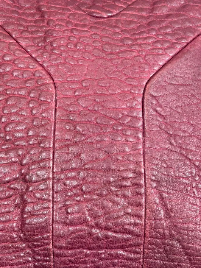 Yves Saint Laurent Bordeaux Leather Quilted Handle Bag hZrTZyA 15