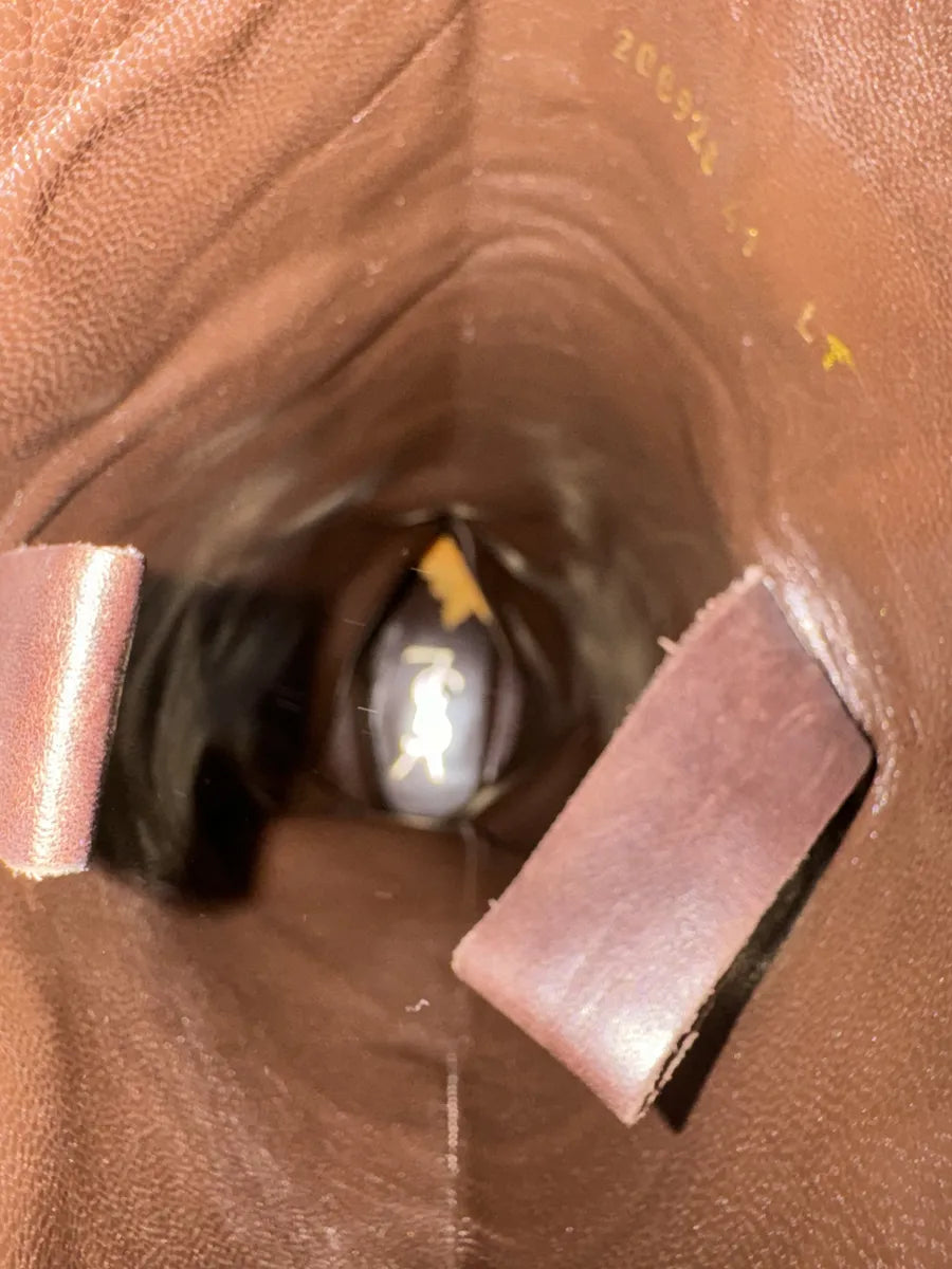 Yves Saint Laurent Brown Crocodile Effect Leather Ankle Boots jBsoibq 6