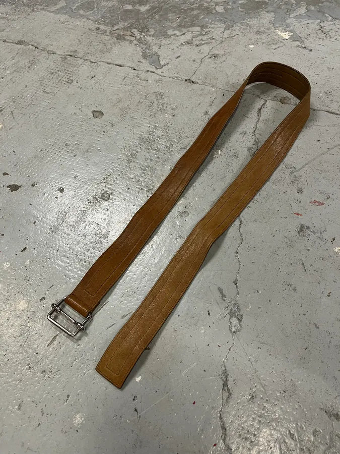 Yves Saint Laurent Brown Leather Belt INToxan 3