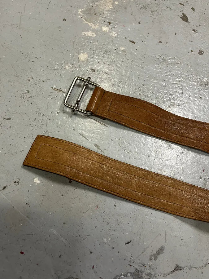 Yves Saint Laurent Brown Leather Belt INToxan 4