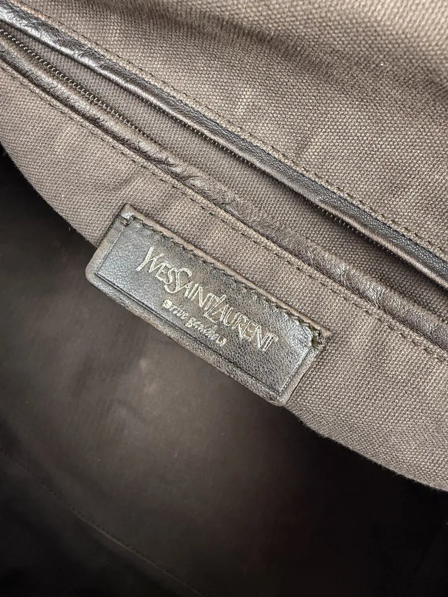 Yves Saint Laurent Easy Gret City Handle Leather Bag pjNiYQb 9