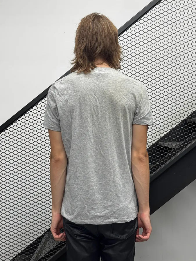 2000s Yves Saint Laurent Grey Jewel Hands Print T-Shirt IPqqacT 3