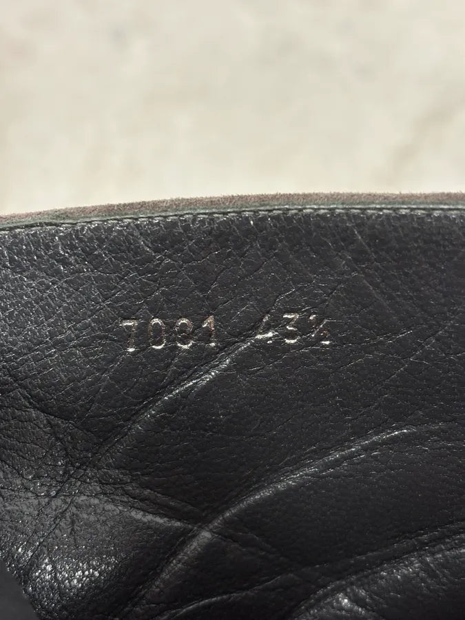 Yves Saint Laurent Grey Suede Ankle Boots aftmRra 11
