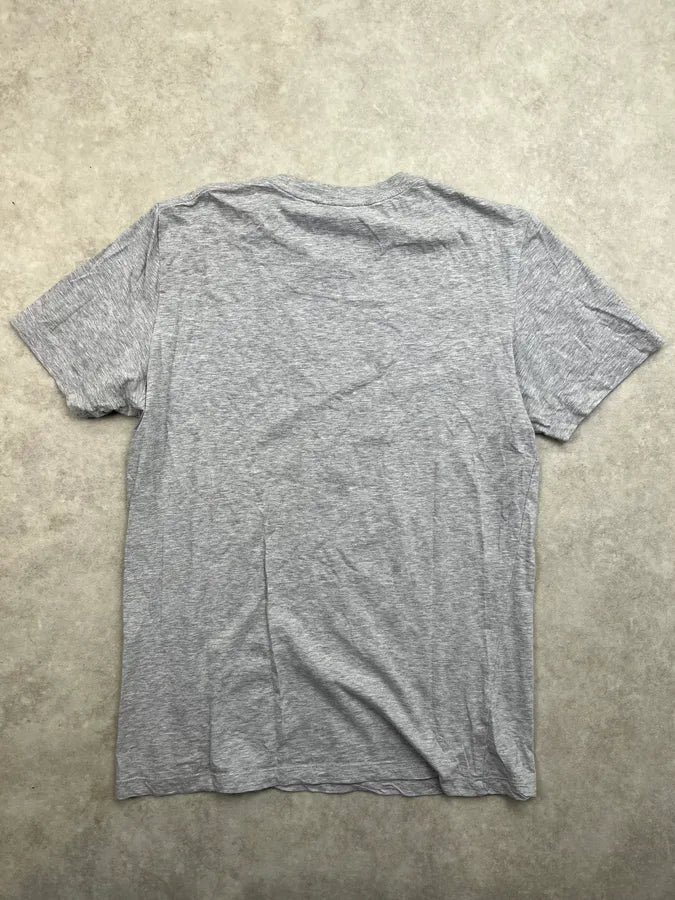 1990s Yves Saint Laurent Grey Propaganda T-Shirt NlPFyfO 3