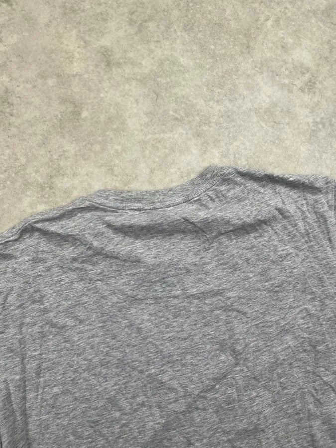 1990s Yves Saint Laurent Grey Propaganda T-Shirt NlPFyfO 5