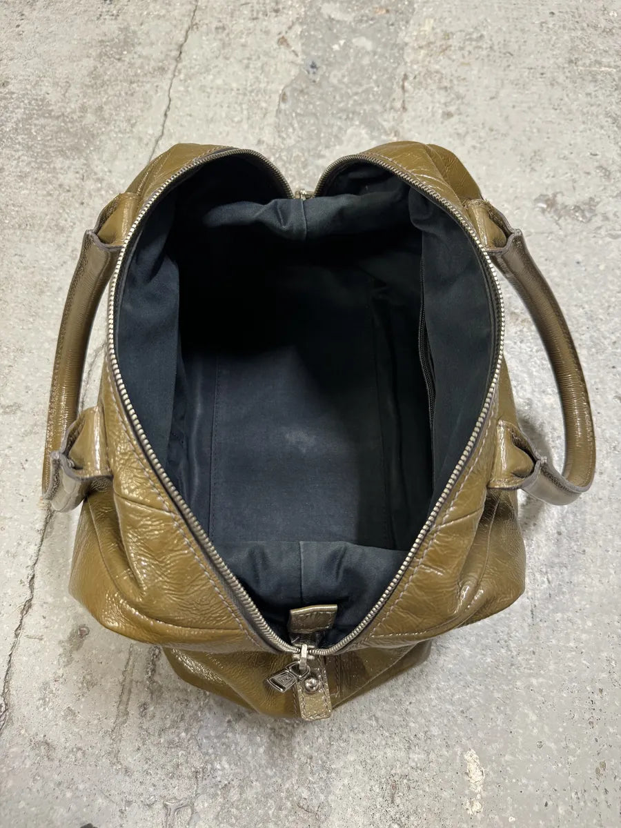 Yves Saint Laurent Leather Olive Handle Bag SHVIfmd 10
