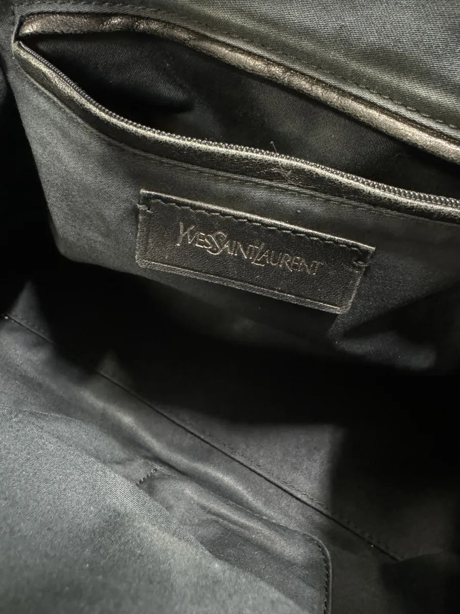 Yves Saint Laurent Leather Olive Handle Bag SHVIfmd 12