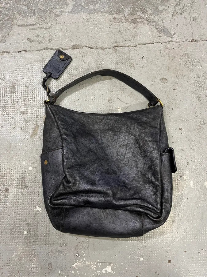 Yves Saint Laurent Metallic Blue Eroded Bag FJCIHlQ 0