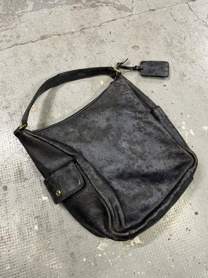 Yves Saint Laurent Metallic Blue Eroded Bag FJCIHlQ 2