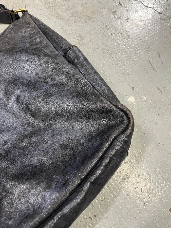 Yves Saint Laurent Metallic Blue Eroded Bag FJCIHlQ 5