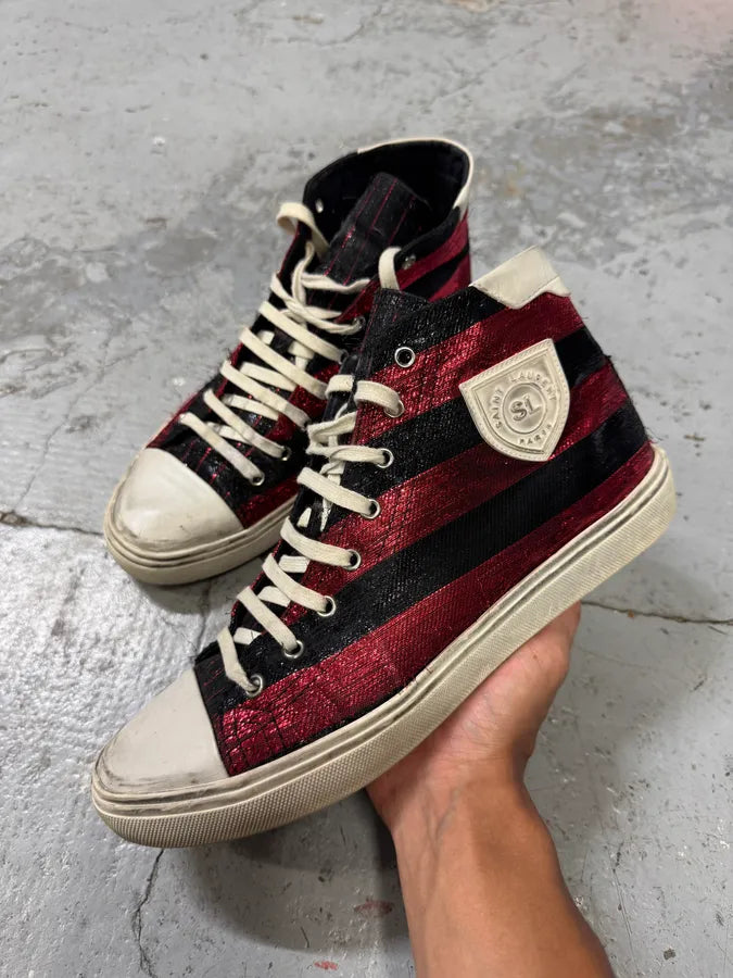 Yves Saint Laurent Red Bedford High Shoes AmbPPtH 0