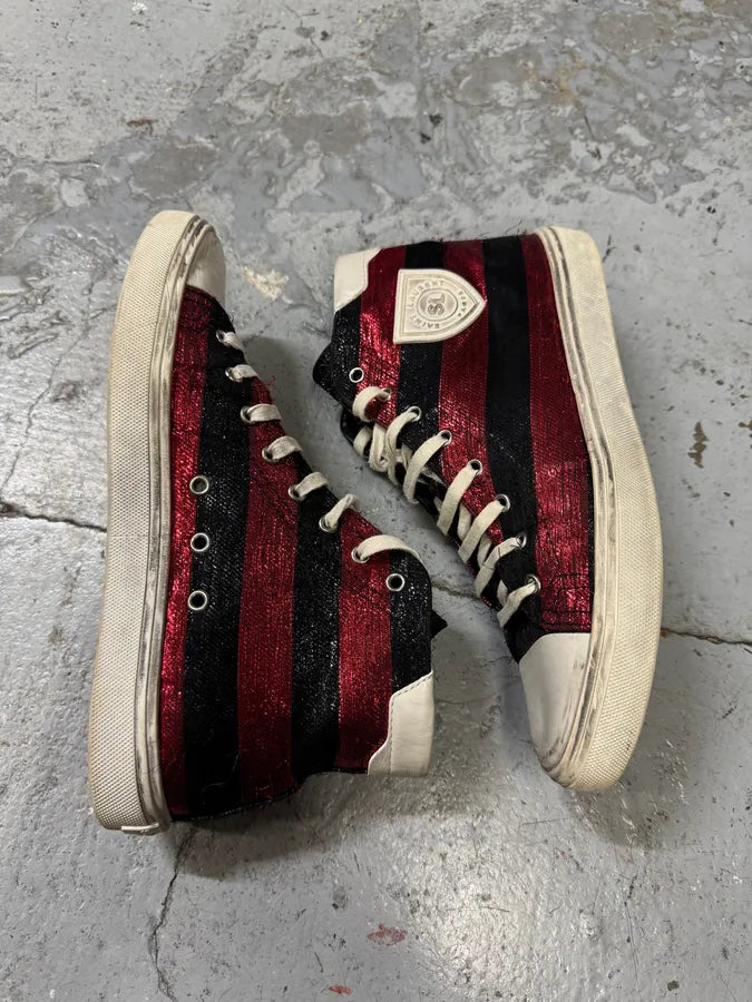 Yves Saint Laurent Red Bedford High Shoes AmbPPtH 1