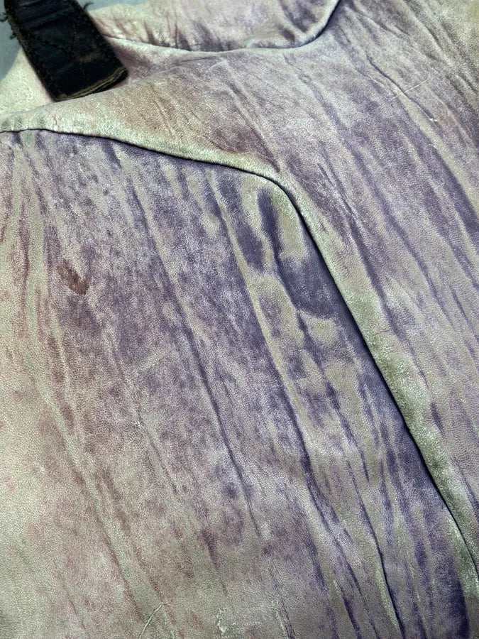2000s Yves Saint Laurent Faded Purple Leather Handle Bag FjKNXHl 22