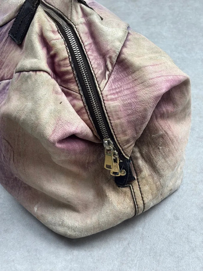 2000s Yves Saint Laurent Faded Purple Leather Handle Bag FjKNXHl 14