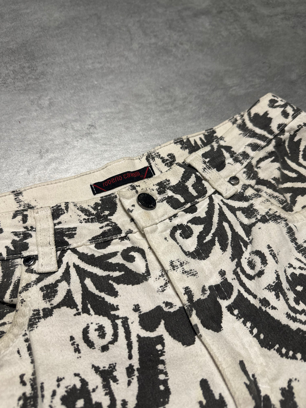 1990s Roberto Cavalli Royal Arabic Mozaic Pants (S) - 7