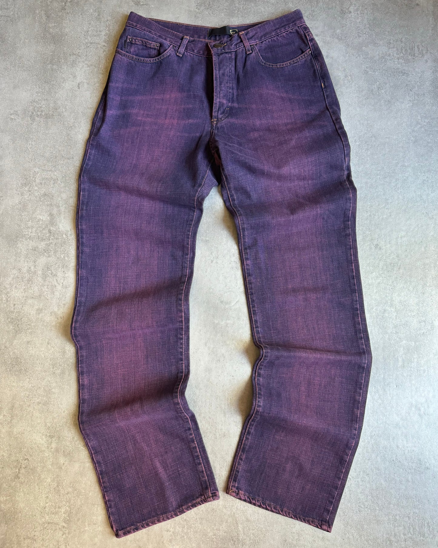 SS2007 Cavalli Eclipse Faded Purple Pants (M) - 1