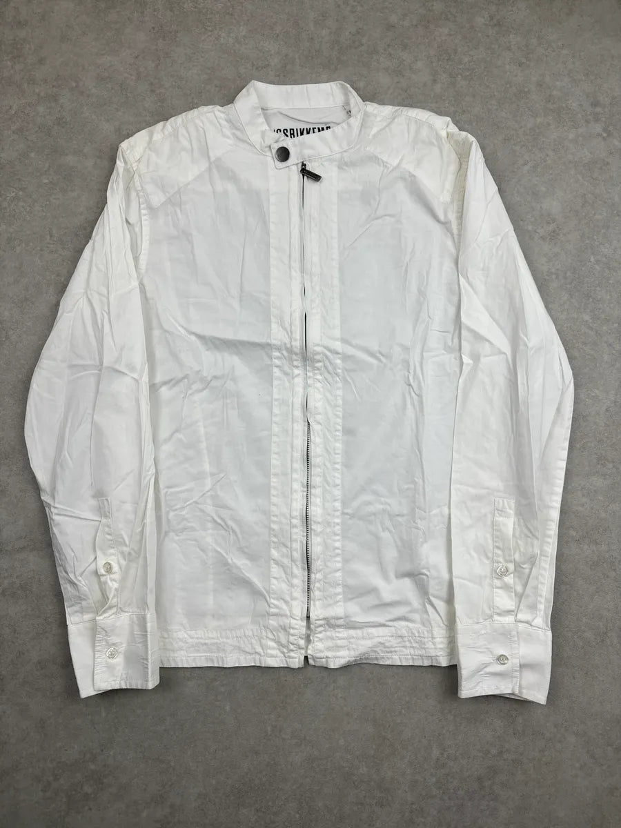 SS2011 Dirk Bikkembergs White Hardware Light Jacket zHTuhrZj 0
