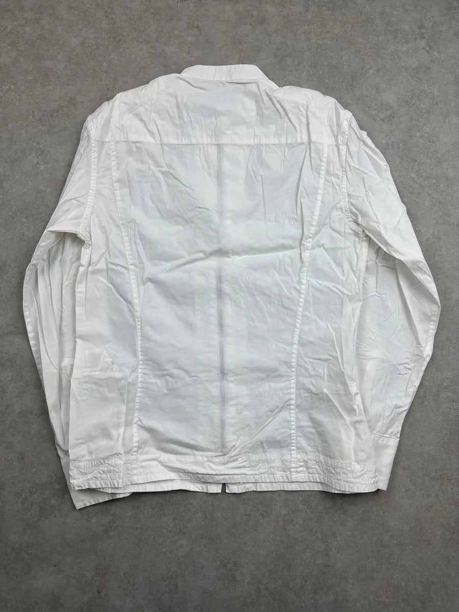 SS2011 Dirk Bikkembergs White Hardware Light Jacket zHTuhrZj 1