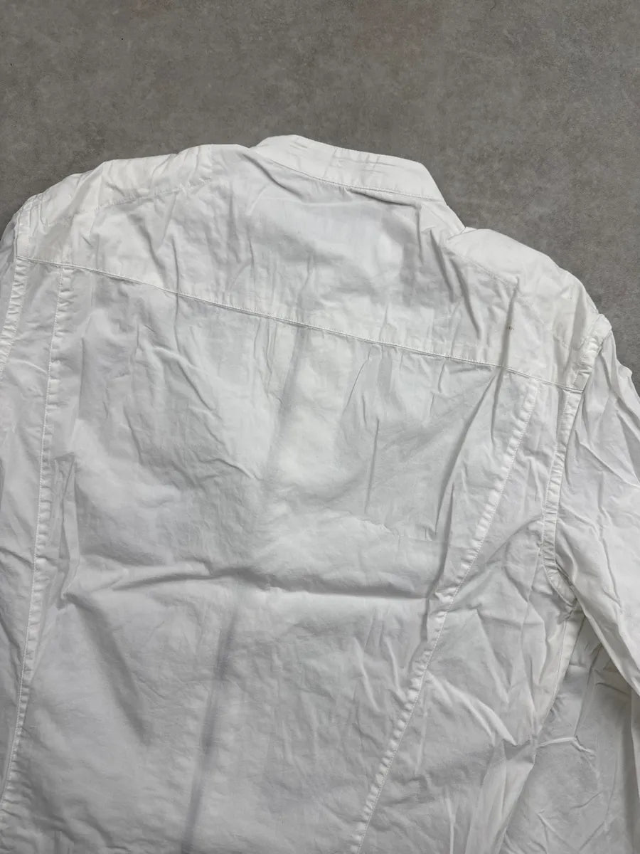 SS2011 Dirk Bikkembergs White Hardware Light Jacket zHTuhrZj 5