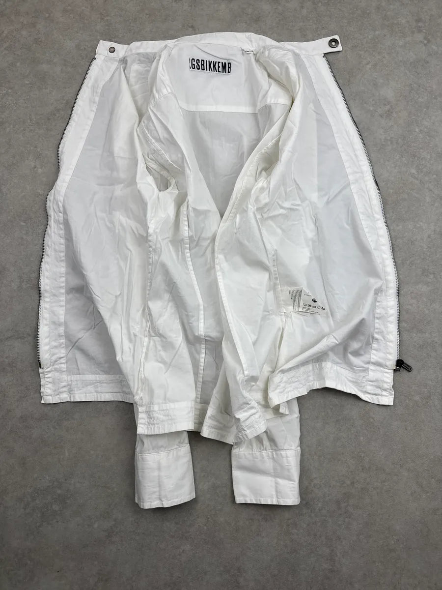 SS2011 Dirk Bikkembergs White Hardware Light Jacket zHTuhrZj 6
