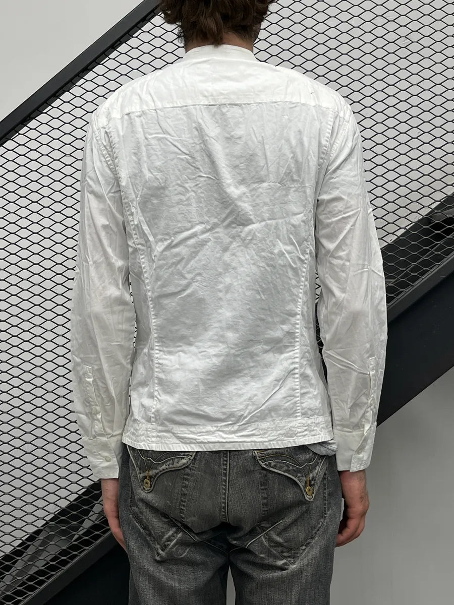 SS2011 Dirk Bikkembergs White Hardware Light Jacket zHTuhrZj 3