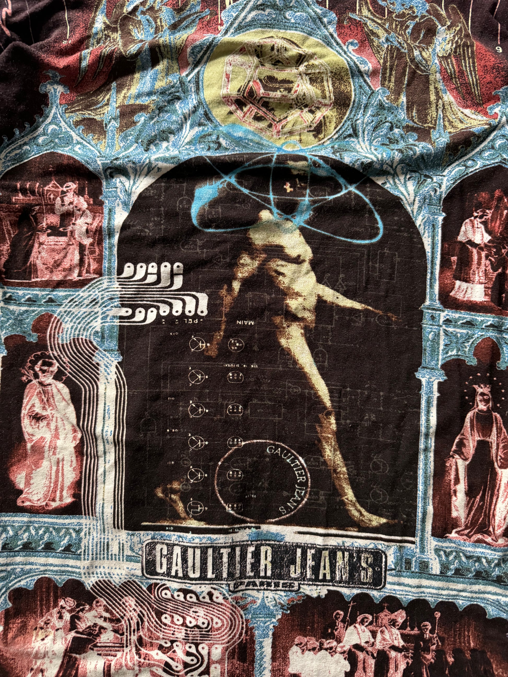 2000s Jean Paul Gaultier World Testament Delirium Shirt (S) - 3