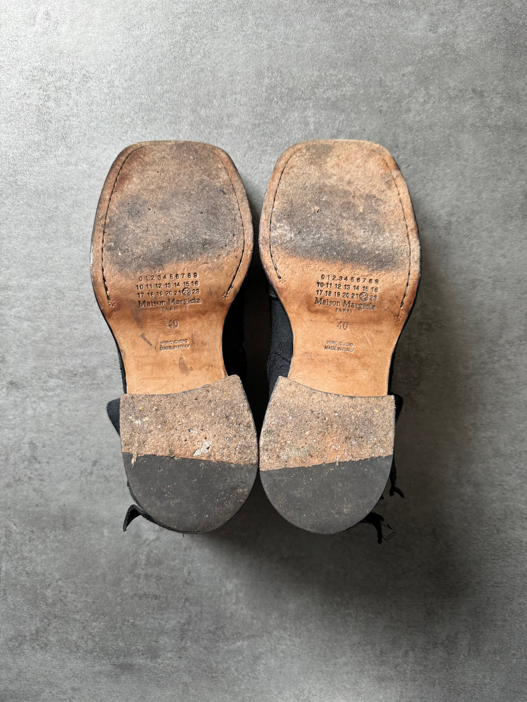 SS2021 Maison Margiela Black Destructured Boots  (40) - 7