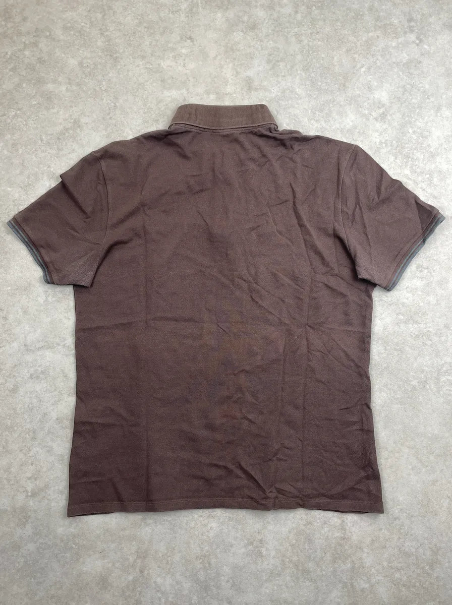 2010s Gucci Brown Stripe Polo zRJzNmBM 4