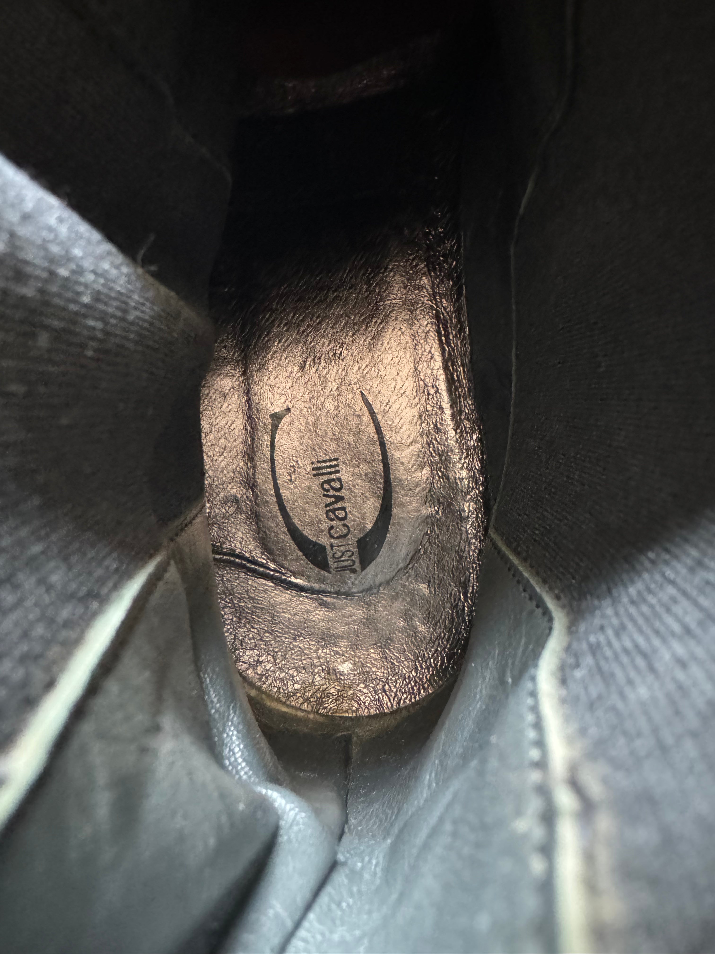 Cavalli Brown Western Cow-Boy Leather Boots (42) - 5