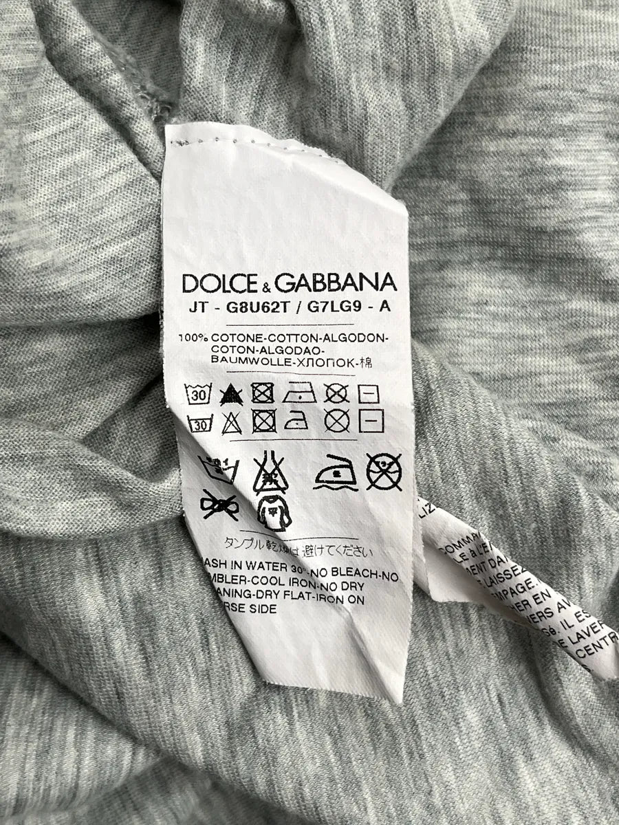 Dolce & Gabbana Grey Madonna Portrait T-Shirt zUSleUdp 9