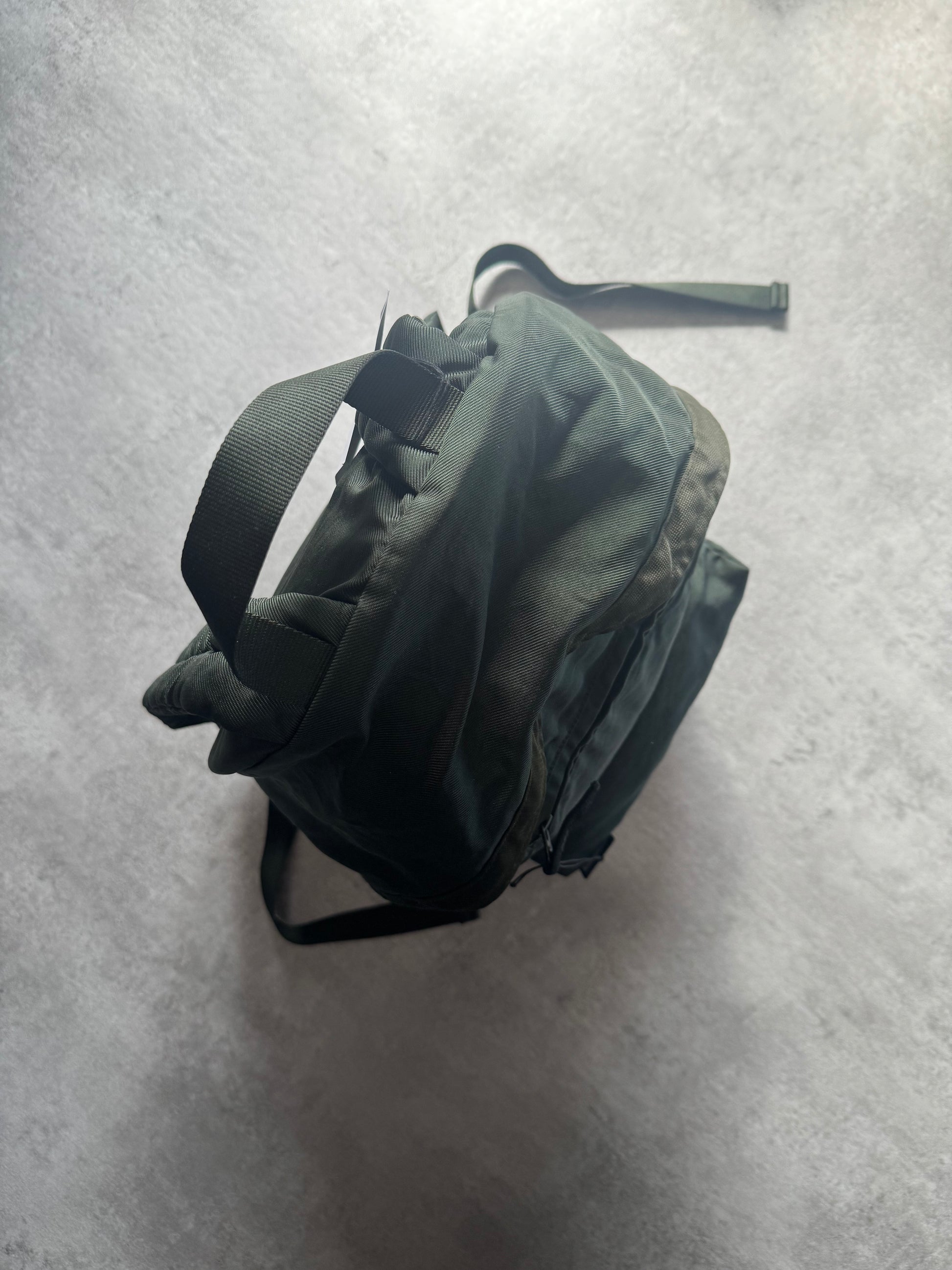 AW2021 Stone Island Olive Compass-Patch Backpack (OS) - 6