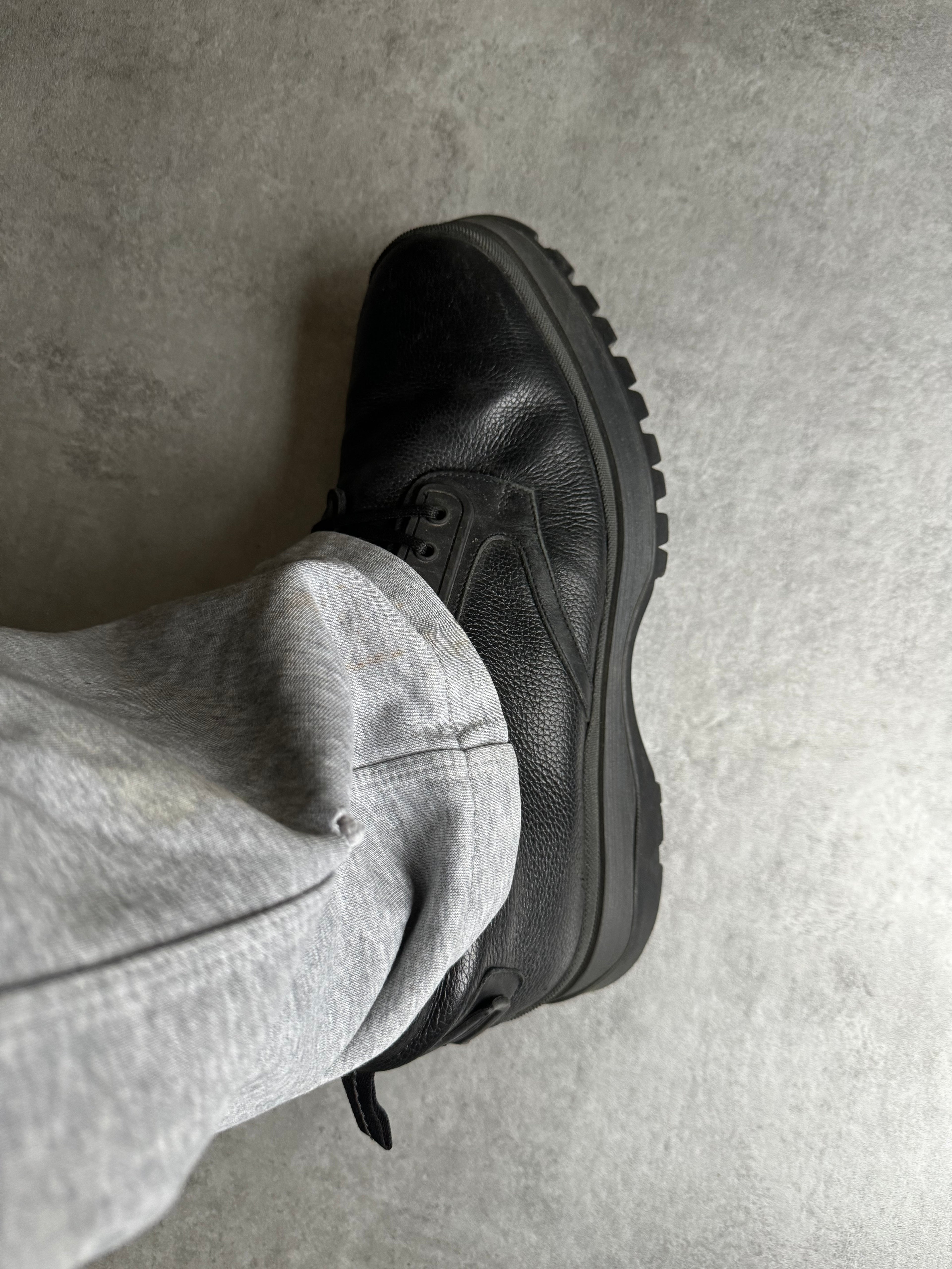 2000s Prada Black Leather Premium Archive Boots – Dolce Vita Hub