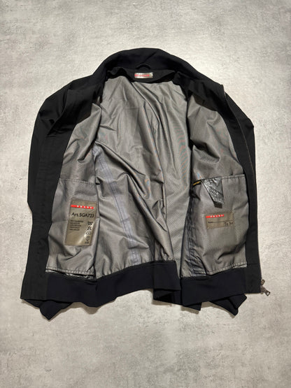 AW2006 Prada Linea Rossa Gore-Tex Black Nylon Jacket (L) - 7