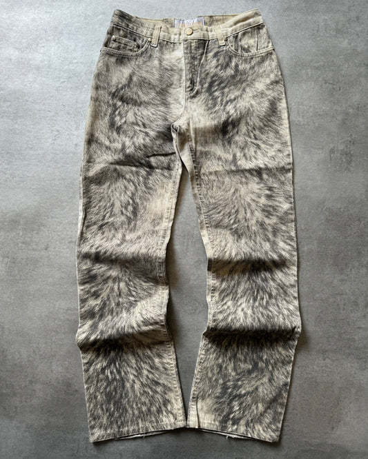 AW1999 Roberto Cavalli Heavy Animal Pants  (XS) - 1