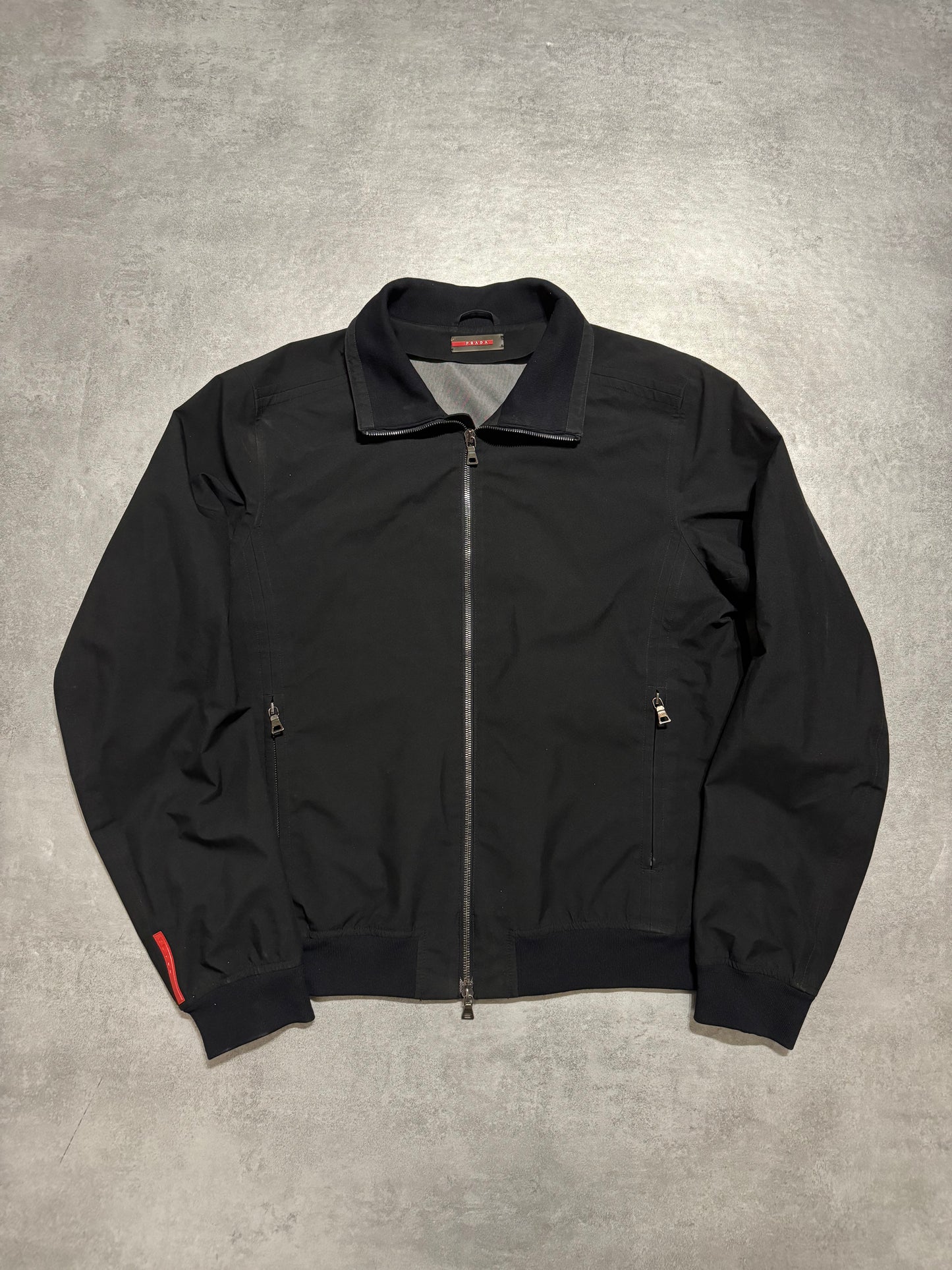 AW2006 Prada Linea Rossa Gore-Tex Black Nylon Jacket (L) - 4