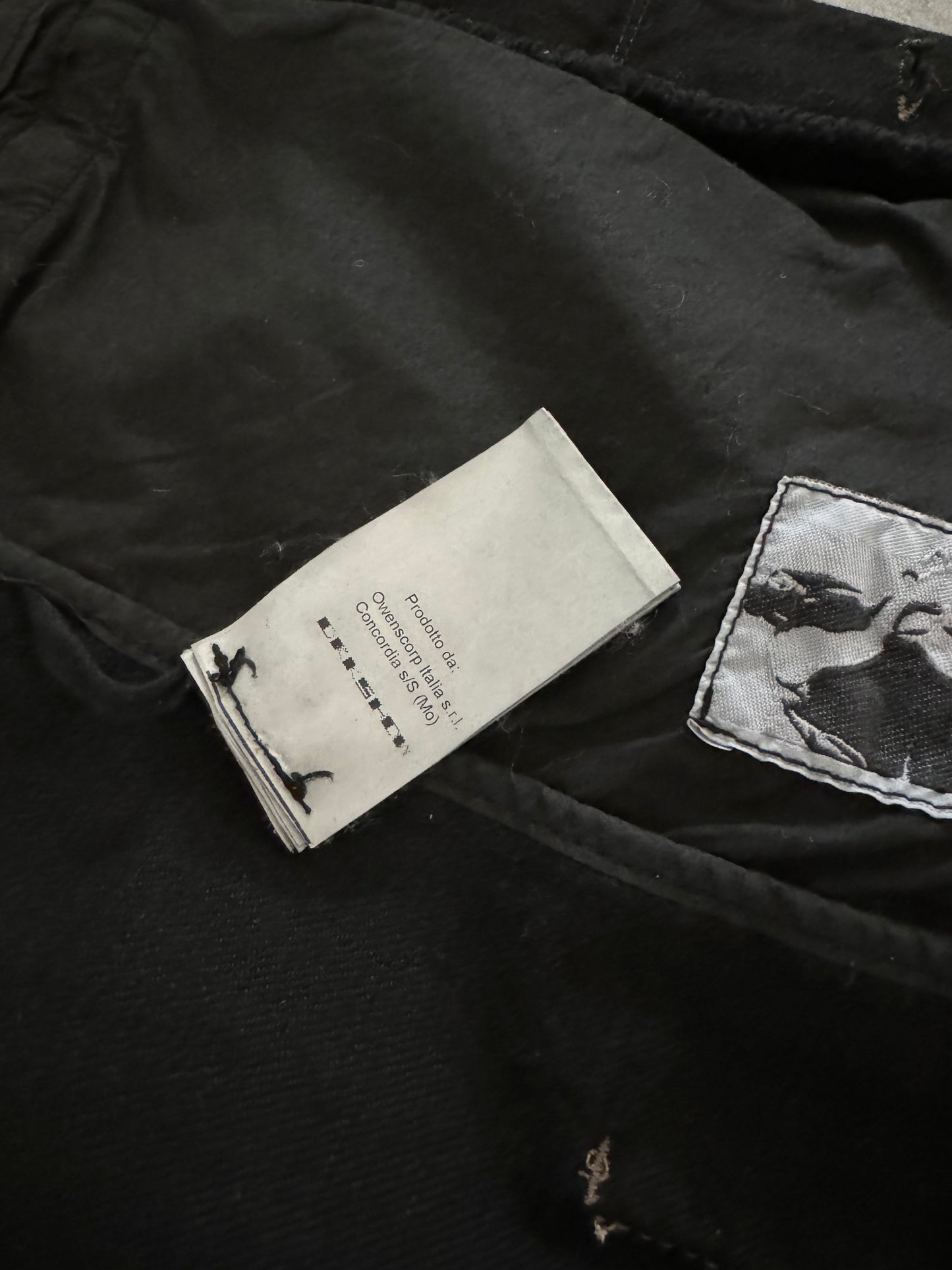 SS2016 Rick Owens Waxed Dark Black Jacket (XL) - 6
