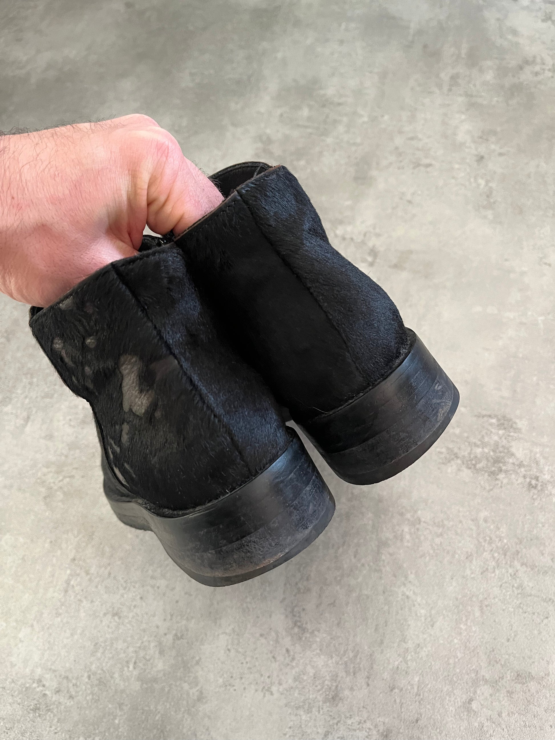 Ann Demeulemeester Fur Boots (39eu/us6.5) (39) - 3