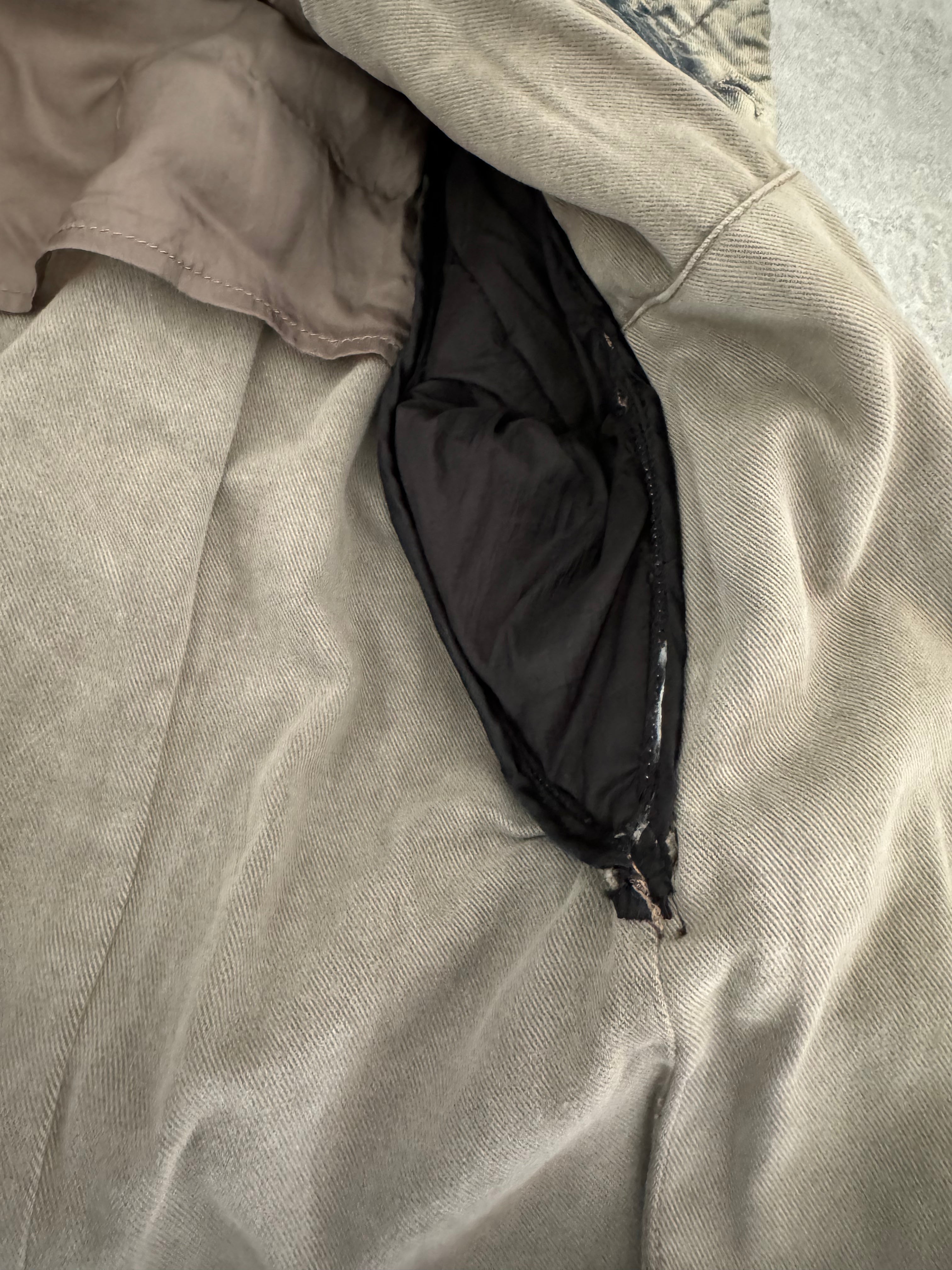 Rick Owens Slave Mineral Dust Jacket  (M) - 7