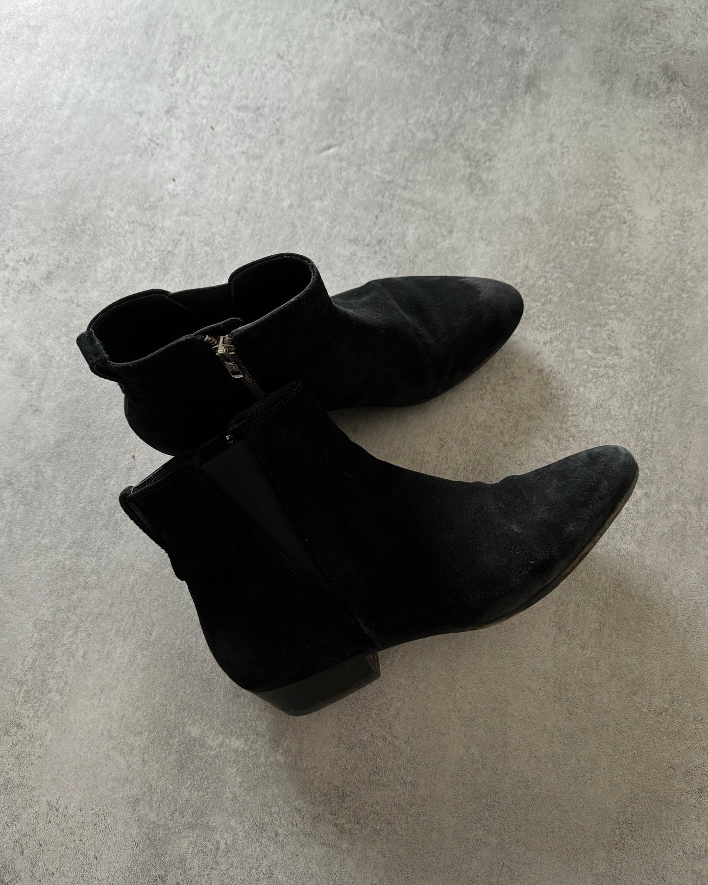 Isabel Marant Etoile Black Suede Boots  (38) - 2