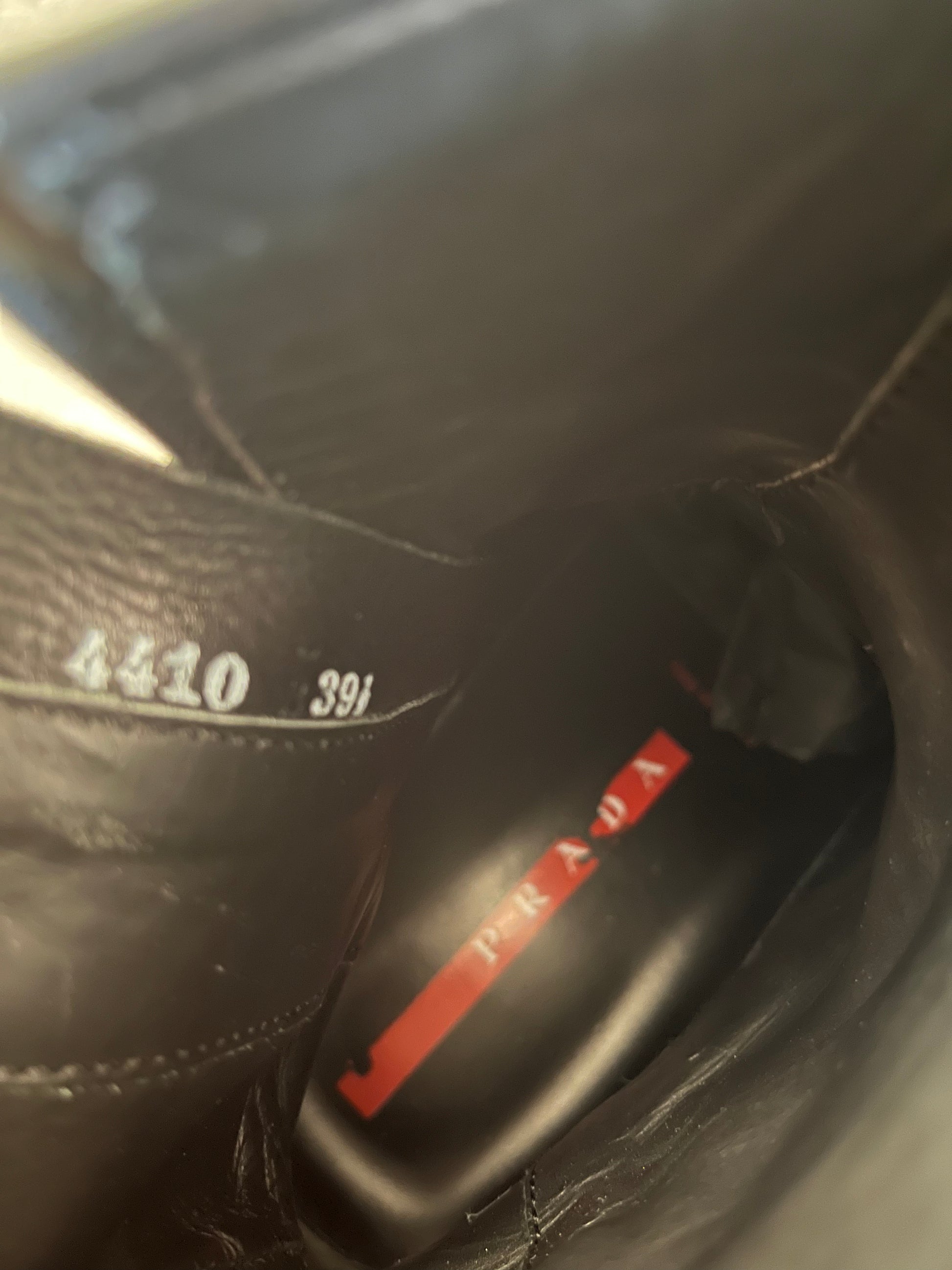 FW1999 Prada Ankle Vibram Leather Boots (40.5eu/us7.5) (40.5) - 10