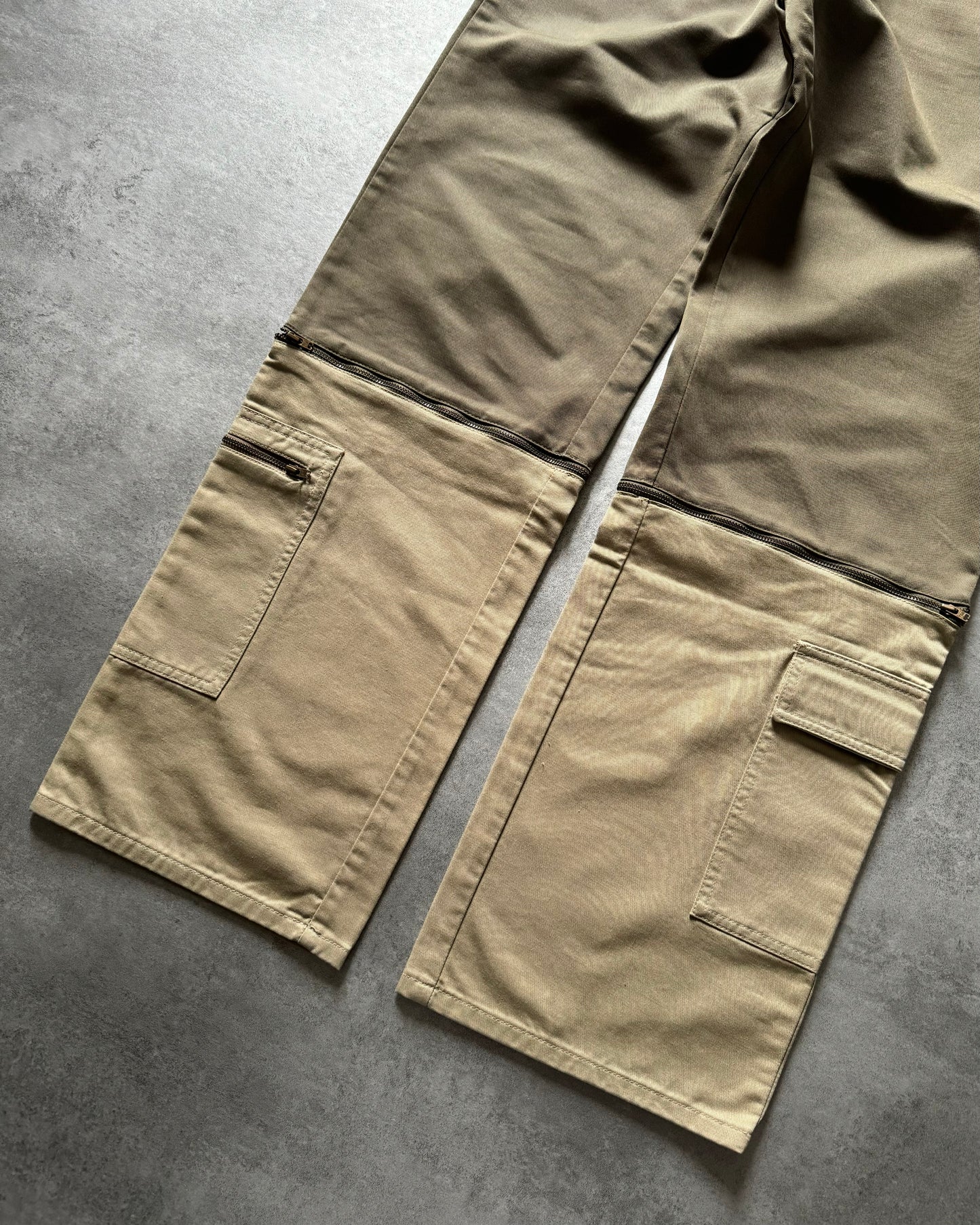 Dolce & Gabbana Olive Cargo Detachable Pants (M) - 8