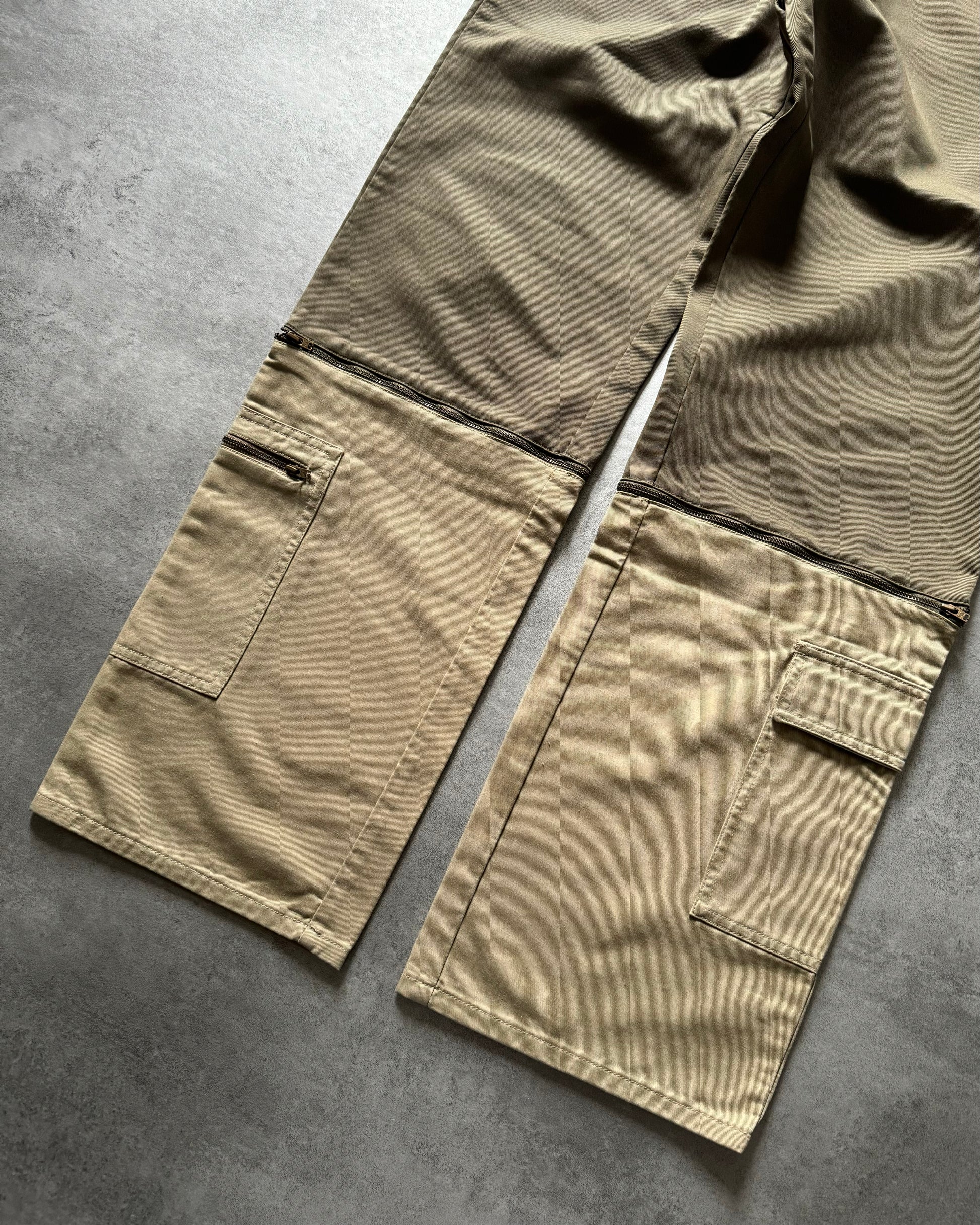 Dolce & Gabbana Olive Cargo Detachable Pants (M) - 8