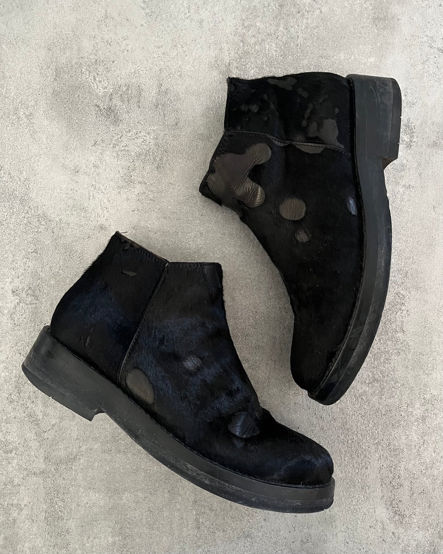 Ann Demeulemeester Fur Boots (39eu/us6.5) (39) - 1