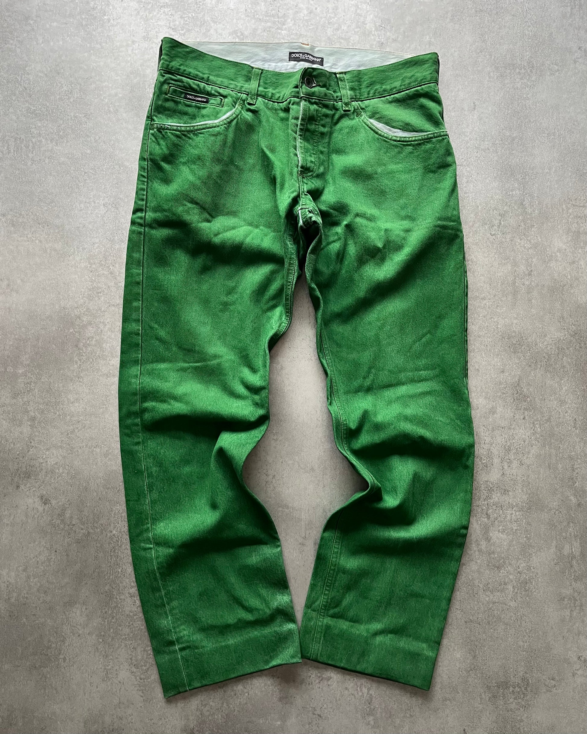 Dolce & Gabbana Green Energy Pants  (L) - 1