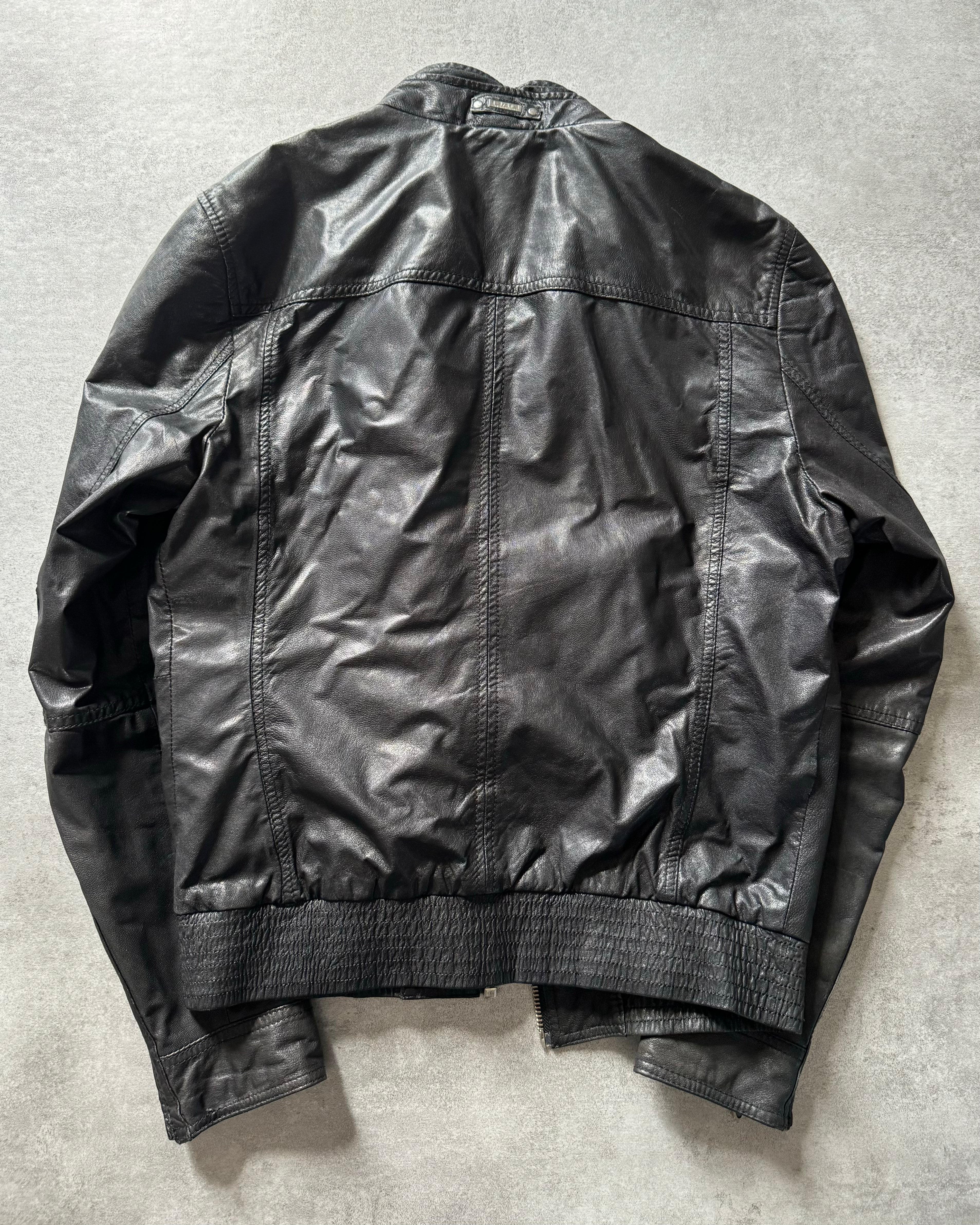AW2008 Dolce & Gabbana Utility Leather Jacket (M) - 2