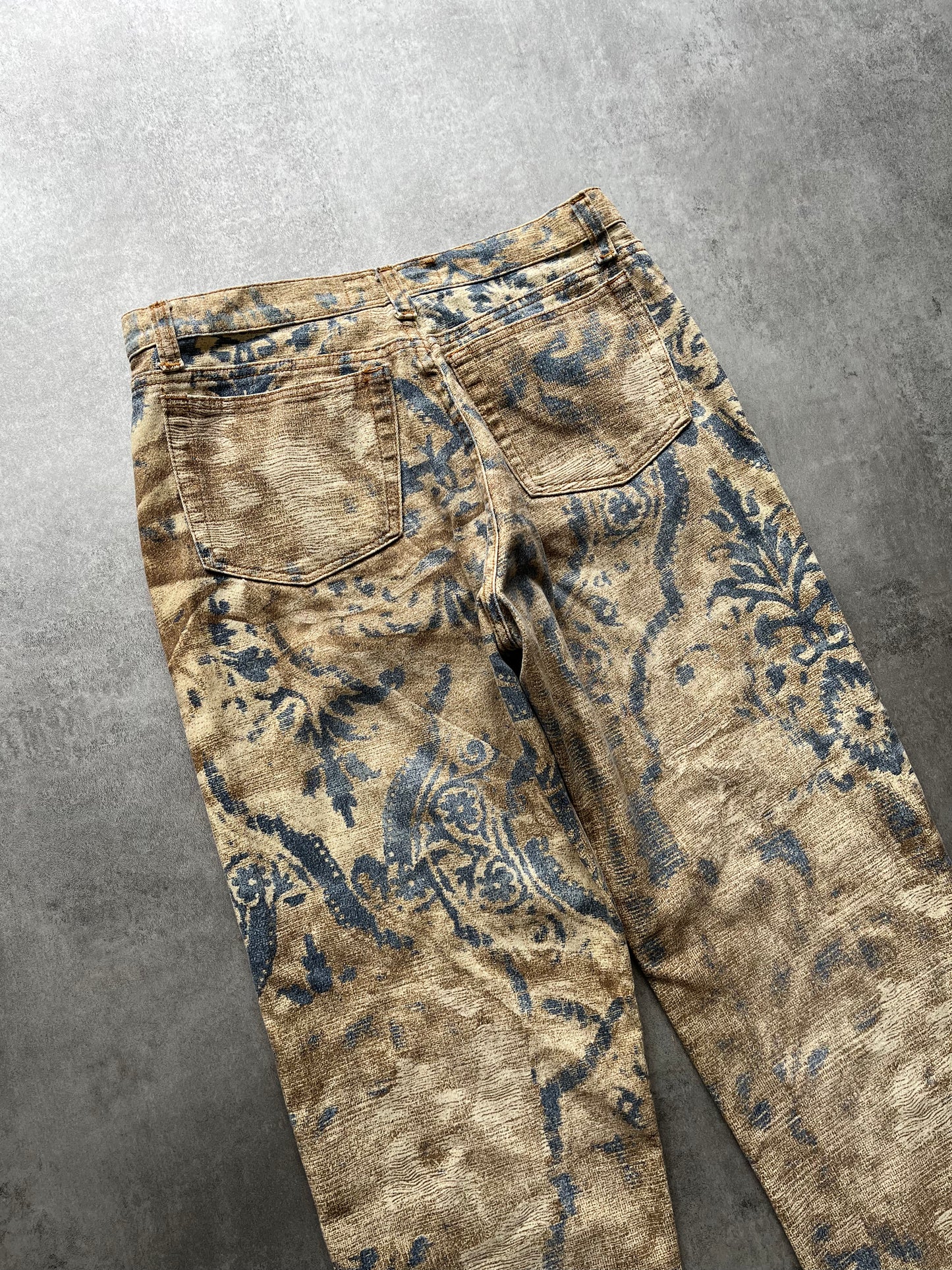 AW1996 Roberto Cavalli Saharan Azure Dynasty Pants  (S) - 4