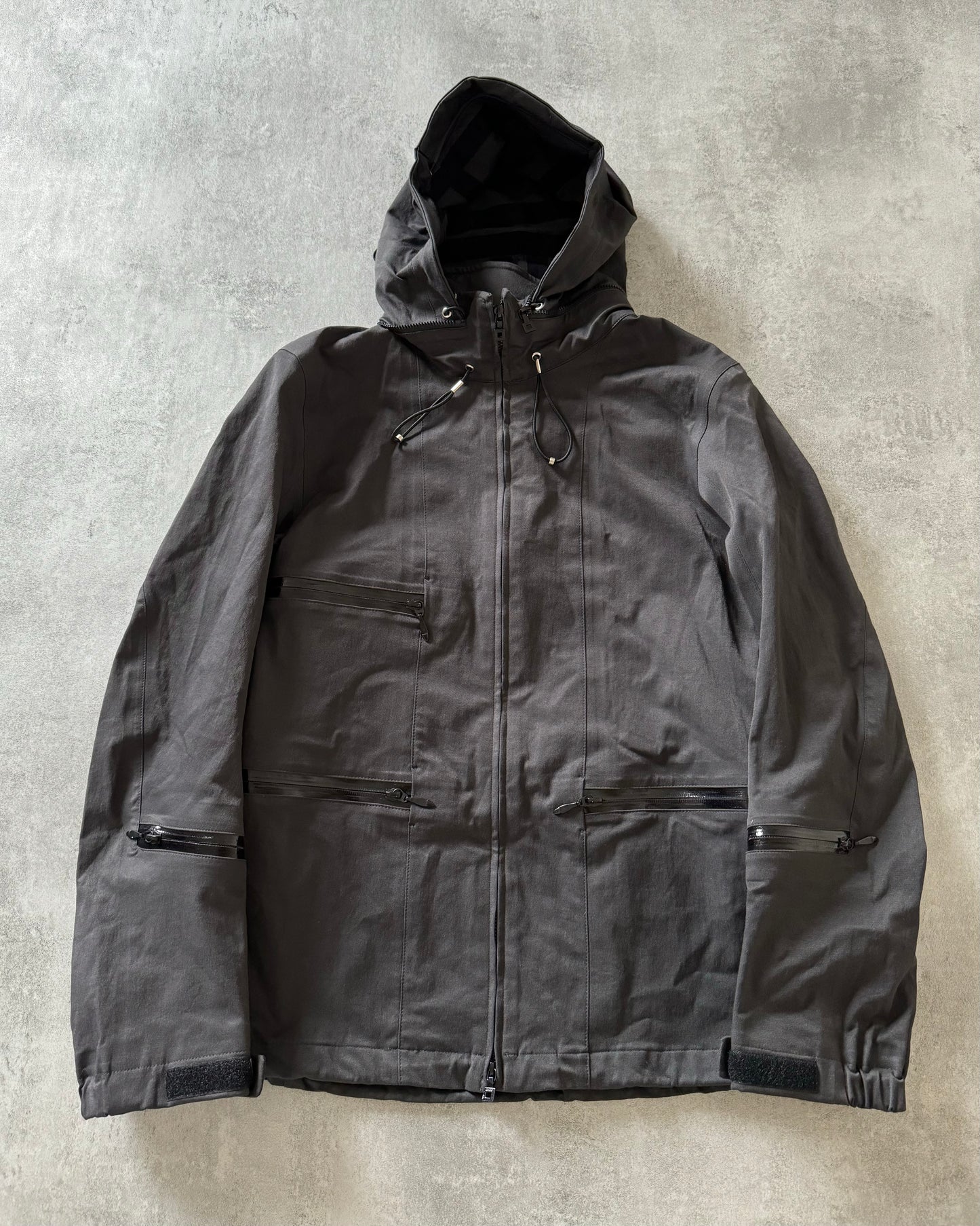 AW2008 Marithé + François Girbaud Grey Dynamic Tactical Jacket (XS) - 1