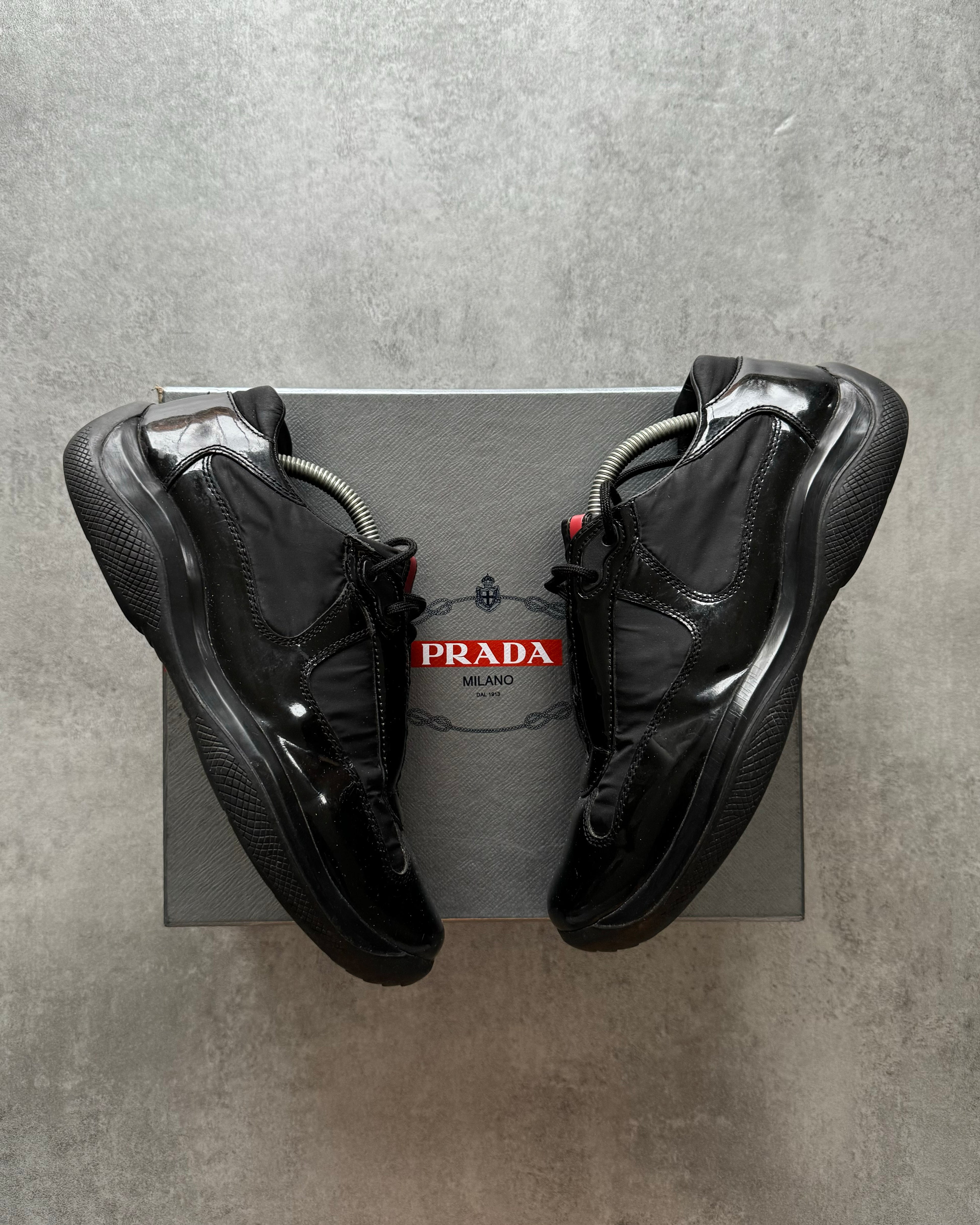 Prada America's Cup Nylon Leather Black (40.5) - 2