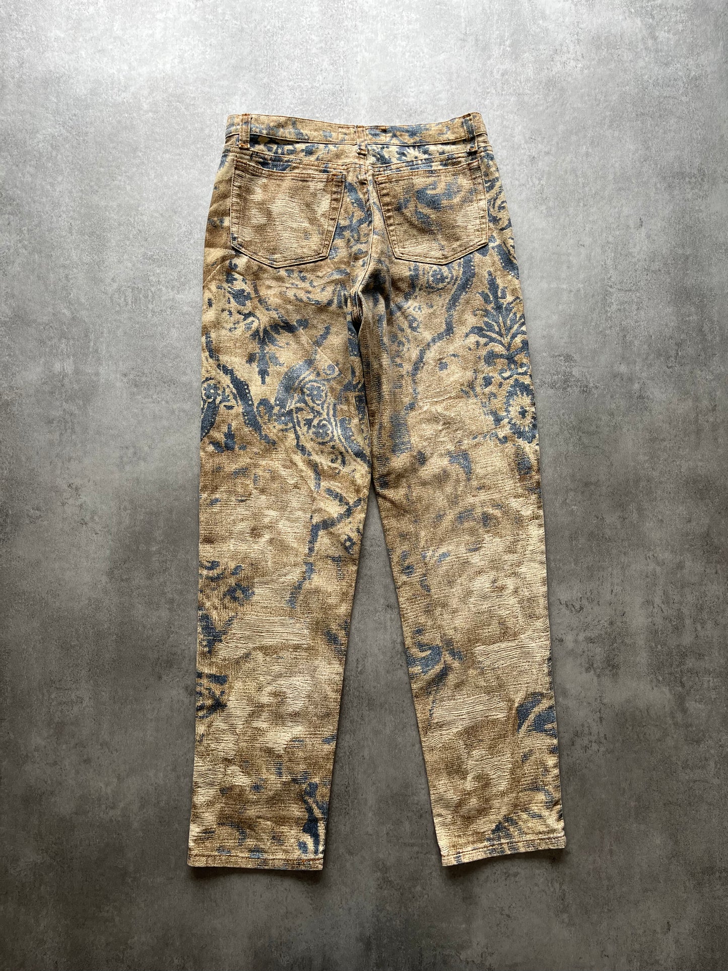 AW1996 Roberto Cavalli Saharan Azure Dynasty Pants  (S) - 2